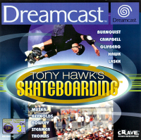 Tony Hawk's Skateboarding PAL Sega Dreamcast PAL box art